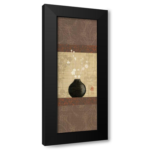 Simple Pleasures I Black Modern Wood Framed Art Print by Venter, Tandi