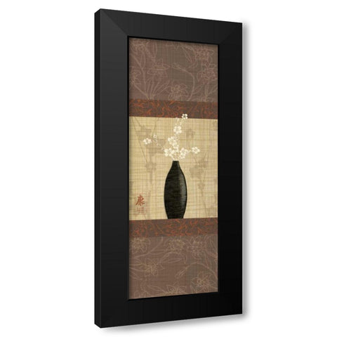 Simple Pleasures II Black Modern Wood Framed Art Print by Venter, Tandi