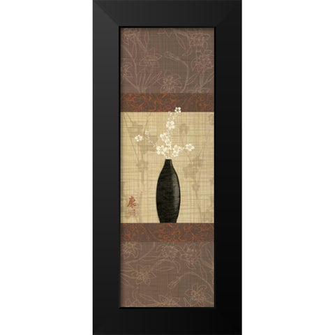 Simple Pleasures II Black Modern Wood Framed Art Print by Venter, Tandi