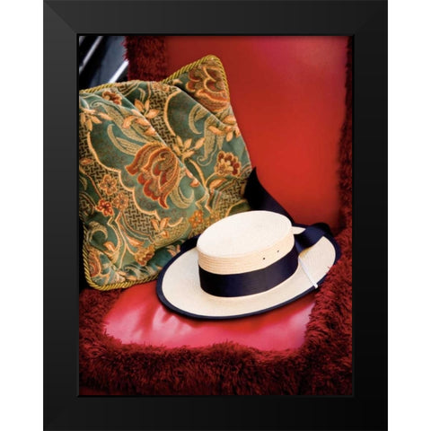 A Romantic Ride III Black Modern Wood Framed Art Print by Watt, Boyce