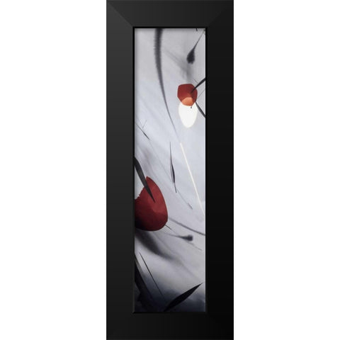 Dosis de Amor II Black Modern Wood Framed Art Print by Abellan, Lola