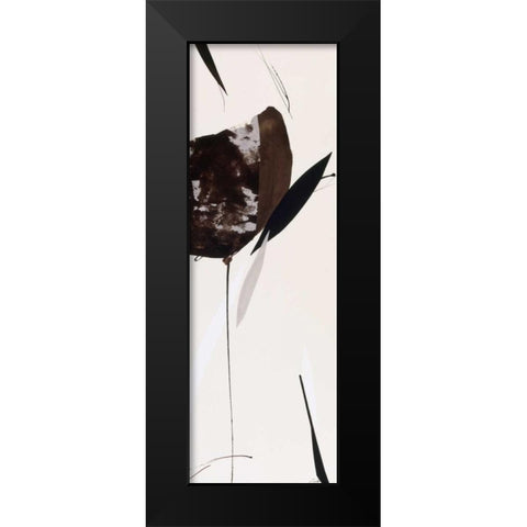 Harmony for You Black Modern Wood Framed Art Print by Abellan, Lola