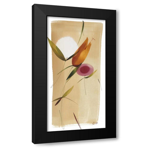 Color y Tu II Black Modern Wood Framed Art Print by Abellan, Lola
