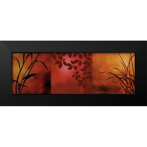 Views of Nature I Black Modern Wood Framed Art Print by Aparicio, Edward