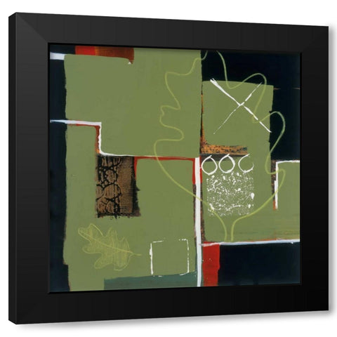 Eco Dream I Black Modern Wood Framed Art Print by Bernsen, Leslie