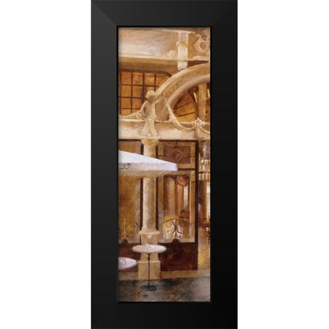 Cafe Majestic I Black Modern Wood Framed Art Print by Martin, Noemi