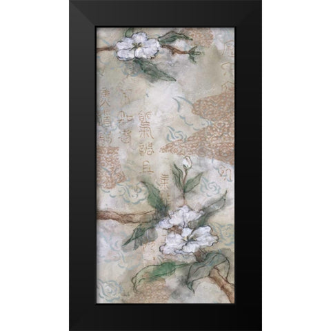 Garden Dancers I Black Modern Wood Framed Art Print by Nocito, James