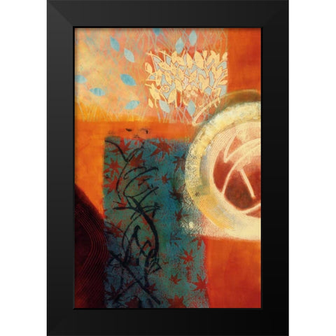 Glass Half Full Black Modern Wood Framed Art Print by Willson, Valerie