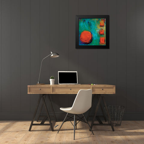 My Way Black Modern Wood Framed Art Print by Peterson, Penny Benjamin
