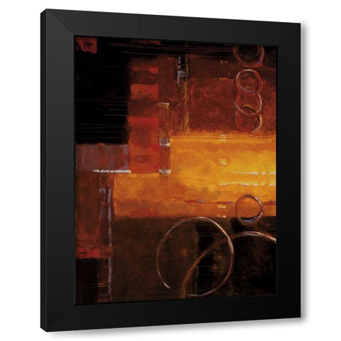 Bennett Black Modern Wood Framed Art Print by Hager, Geoff