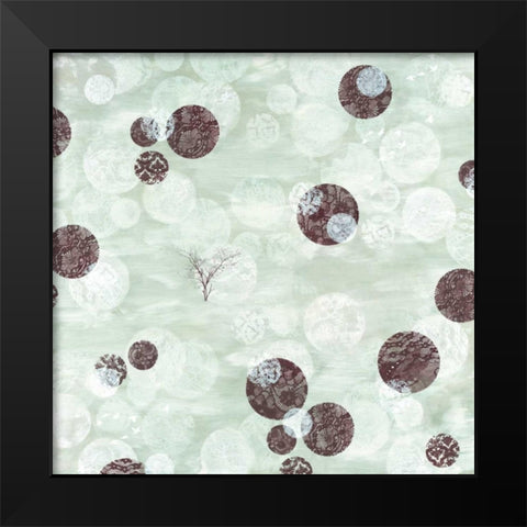 Flutterby I Black Modern Wood Framed Art Print by Wood, Arleigh