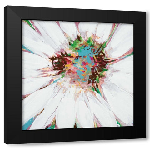 Centre Stage Black Modern Wood Framed Art Print by Bernsen, Leslie