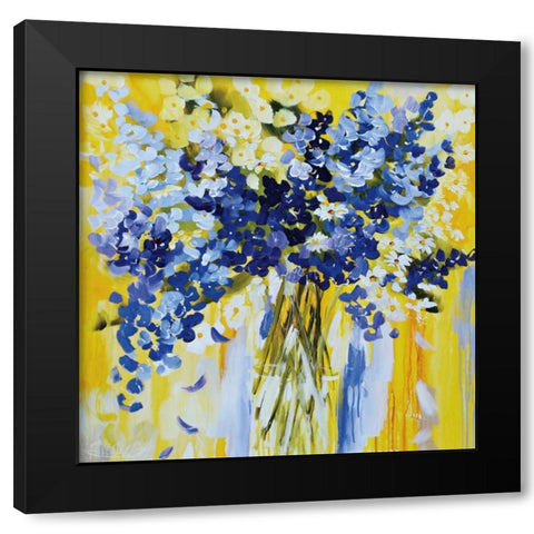 Rise and Shine Black Modern Wood Framed Art Print by Brooks, Amanda J.