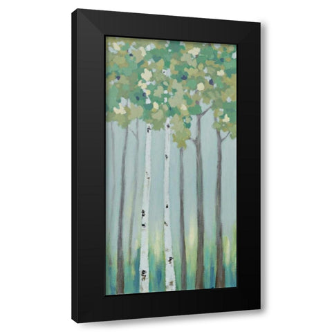 Forest View II Black Modern Wood Framed Art Print by Vindedzis, Rita