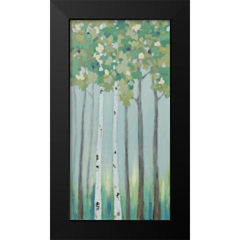 Forest View II Black Modern Wood Framed Art Print by Vindedzis, Rita