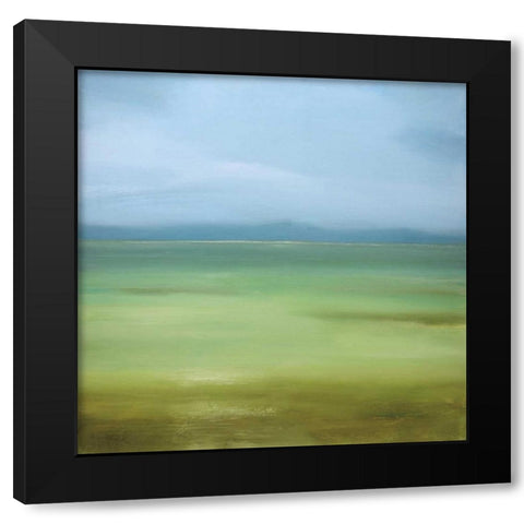 Coastal Beauty Black Modern Wood Framed Art Print by Gold, Caroline