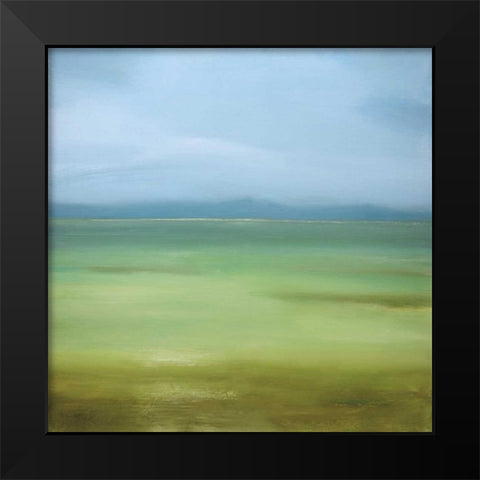 Coastal Beauty Black Modern Wood Framed Art Print by Gold, Caroline
