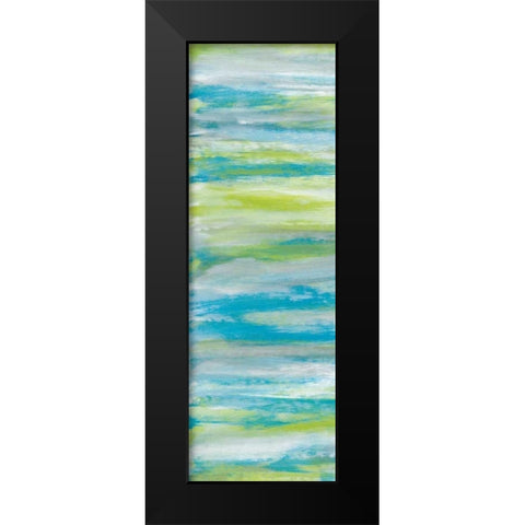 Blissful I Black Modern Wood Framed Art Print by Vindedzis, Rita
