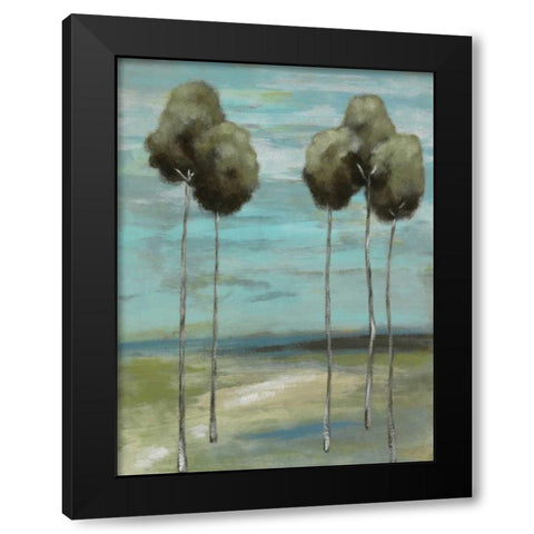 Fantastic I Black Modern Wood Framed Art Print by Vindedzis, Rita