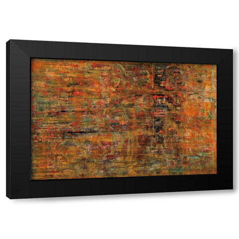 Jewel At My Feet Black Modern Wood Framed Art Print with Double Matting by Gutierrez, Hilario