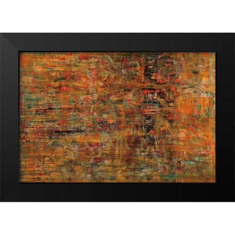 Jewel At My Feet Black Modern Wood Framed Art Print by Gutierrez, Hilario