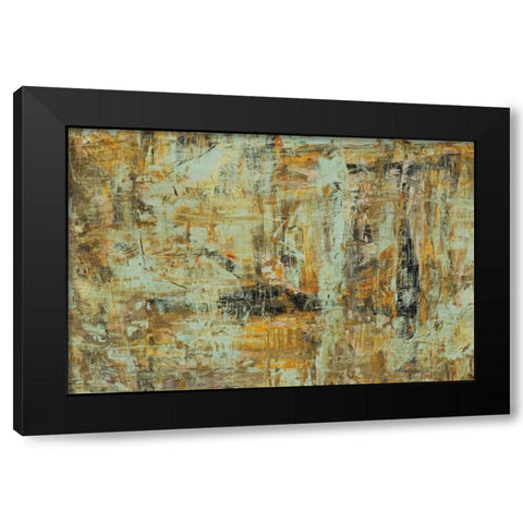 Riding The Dust II Black Modern Wood Framed Art Print with Double Matting by Gutierrez, Hilario