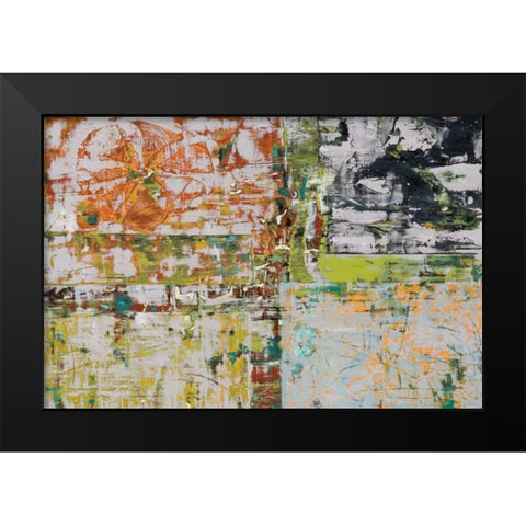 Windows Black Modern Wood Framed Art Print by Gutierrez, Hilario