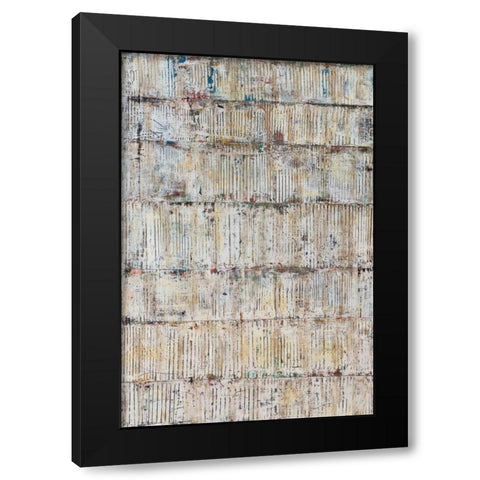 Layers of Light Black Modern Wood Framed Art Print by Gutierrez, Hilario