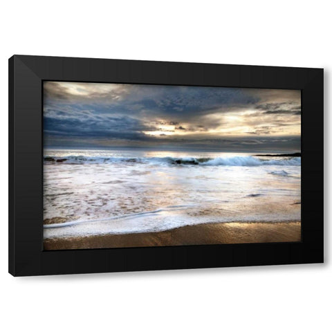 Perfect Break Black Modern Wood Framed Art Print with Double Matting by Pahl, Janel