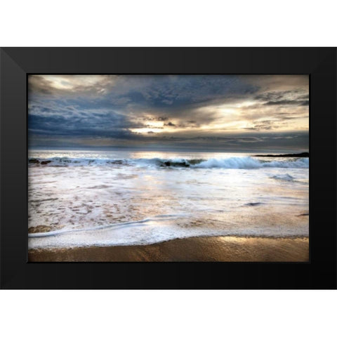 Perfect Break Black Modern Wood Framed Art Print by Pahl, Janel