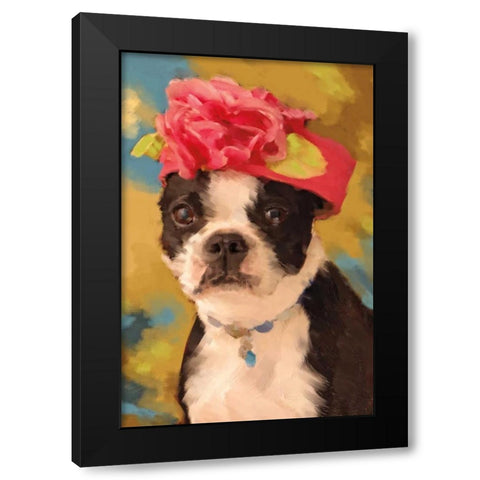 Mrs. Bost Black Modern Wood Framed Art Print with Double Matting by Pahl, Janel