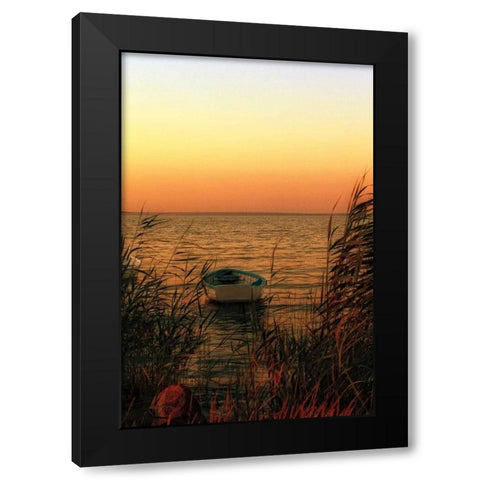 Solo Black Modern Wood Framed Art Print by Szilagyi, Ily