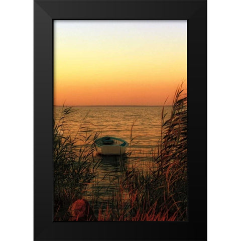 Solo Black Modern Wood Framed Art Print by Szilagyi, Ily