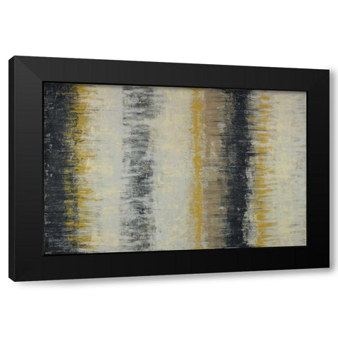 Horizons Black Modern Wood Framed Art Print by Vindedzis, Rita