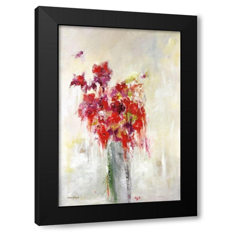 A Gift For You Black Modern Wood Framed Art Print by Jackson, Victoria