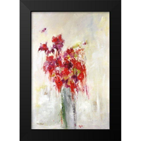 A Gift For You Black Modern Wood Framed Art Print by Jackson, Victoria