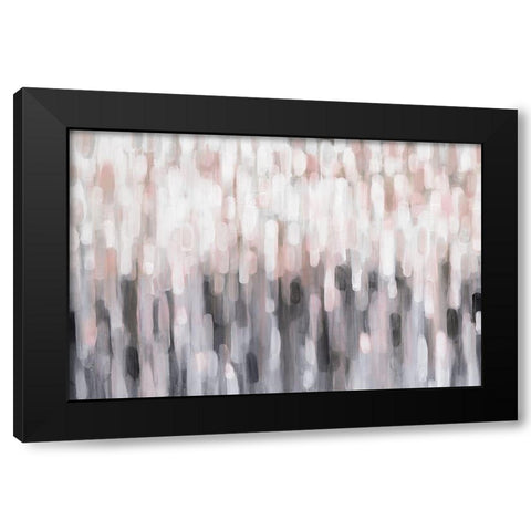 Blushing Black Modern Wood Framed Art Print with Double Matting by Parker, Karen Lorena