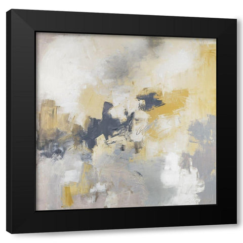Sun Drenched Black Modern Wood Framed Art Print with Double Matting by Ellens, Jacqueline