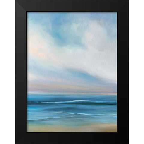 Cove Walk I Black Modern Wood Framed Art Print by Parent, Joanne