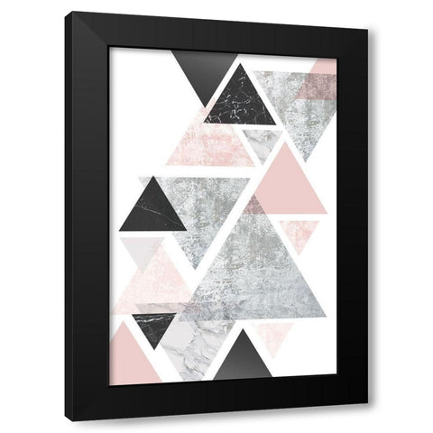 Gathering I Black Modern Wood Framed Art Print with Double Matting by Alvarez, Genesis
