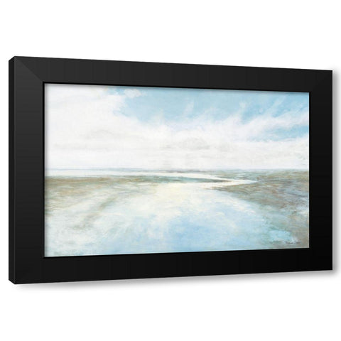 Low Tides Black Modern Wood Framed Art Print by Davis, Rockwell