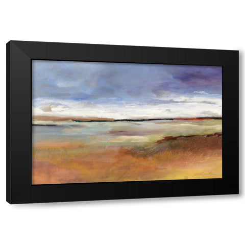 Quiet Moment Black Modern Wood Framed Art Print with Double Matting by Lenker, Marlene