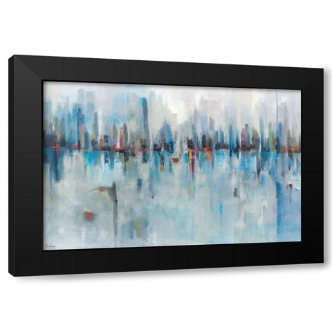 Panoramic Vision Black Modern Wood Framed Art Print by Jackson, Victoria