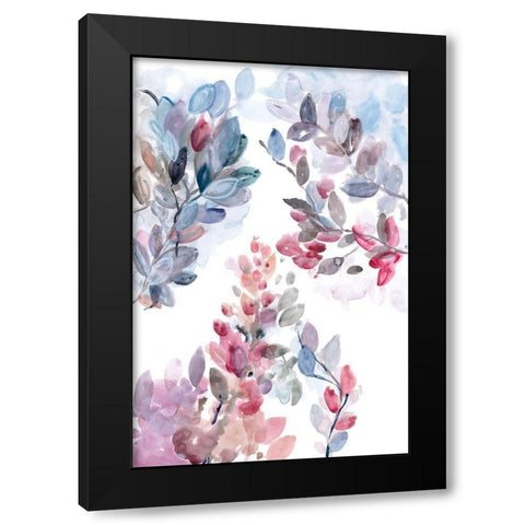 Spring Borough II Black Modern Wood Framed Art Print with Double Matting by Meyers, Rebecca