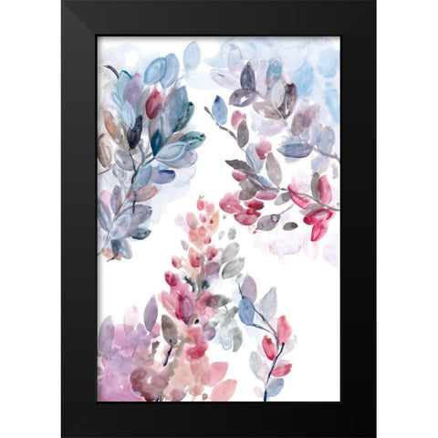 Spring Borough II Black Modern Wood Framed Art Print by Meyers, Rebecca