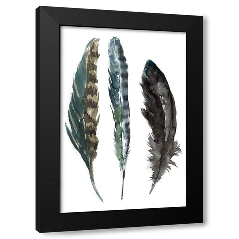 Standing Up II Black Modern Wood Framed Art Print by Meyers, Rebecca