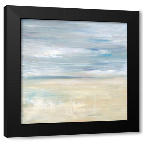 A Gentle Dawn Awakens Black Modern Wood Framed Art Print with Double Matting by Ross, Heather