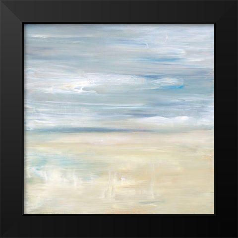 A Gentle Dawn Awakens Black Modern Wood Framed Art Print by Ross, Heather