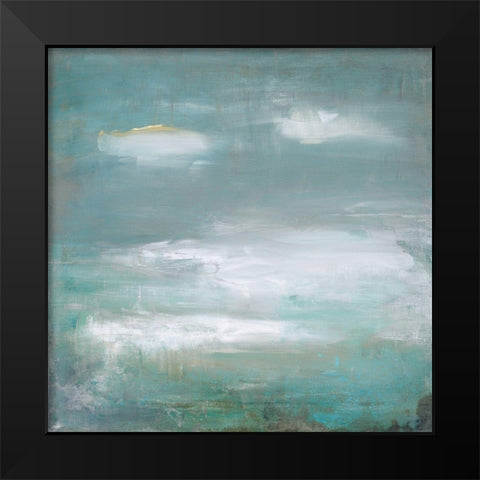 Unexpected  Black Modern Wood Framed Art Print by Ross, Heather