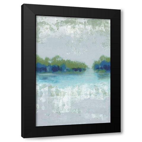 Misty View I Black Modern Wood Framed Art Print by Vindedzis, Rita
